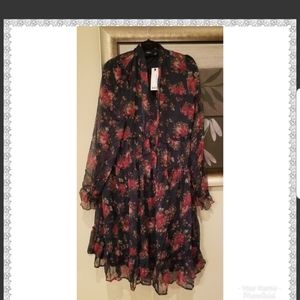 Multi Grern and Red Work/Office Dress Siz…